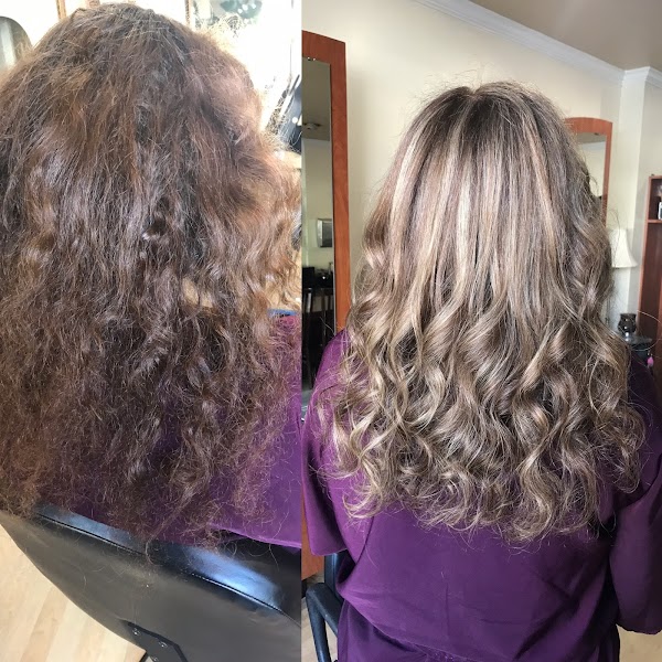 Hair color transformation by Angela