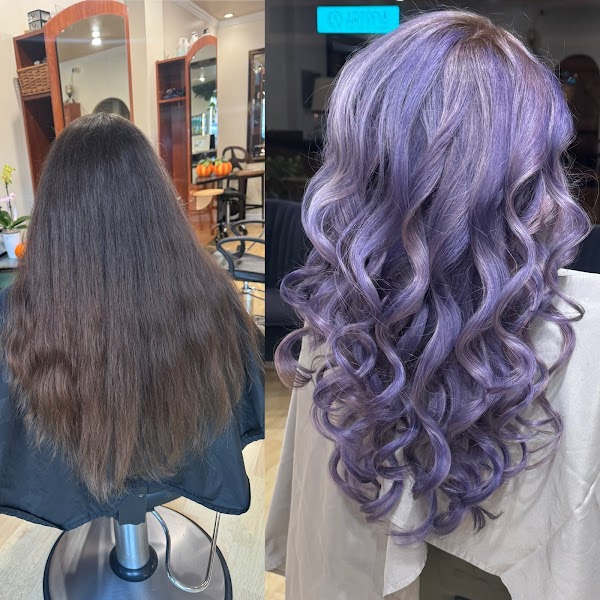 Custom hair color artistry