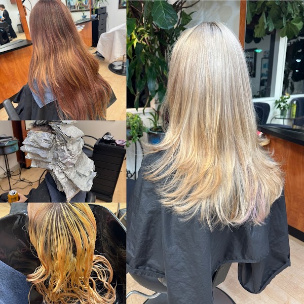 Stunning color work at Angela's salon